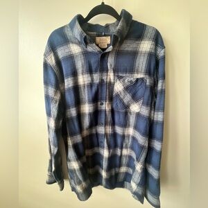 Mens Boston Traders Flannel- Size L